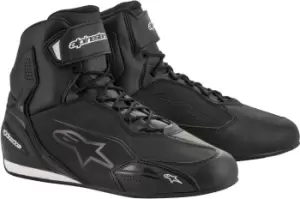 Image of Alpinestars Faster-3 Motorcycle Shoes, black, Size 45 46, black, Size 45 46
