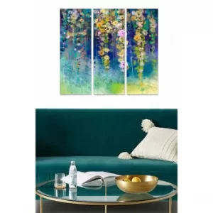 Image of MDF333920696 Multicolor Decorative MDF Painting (3 Pieces)