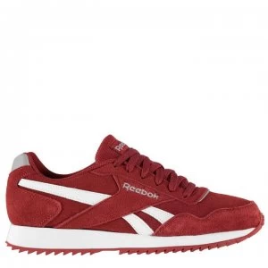 Image of Reebok Royal Glide Ripple Mens Shoes - Burgundy/White