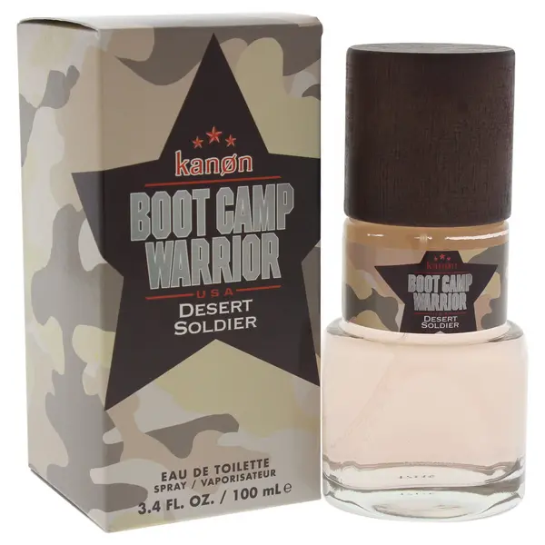 Image of Kanon Boot Camp Warrior Desert Soldier Eau de Toilette For Him 100ml