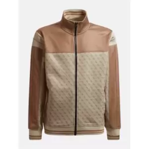 Image of Guess Marshall Track Jacket - Brown