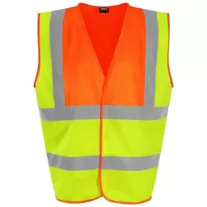 Image of PRO RTX High Visibility Unisex Waistcoat (S) (Yellow/Orange) - Yellow/Orange