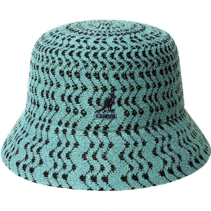 Image of Kangol Bob Kangol Bermuda Zig Zag Bleu Male S (54/55 cm)