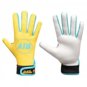 Image of Atak Air GAA Gloves Juniors - Yellow/Green