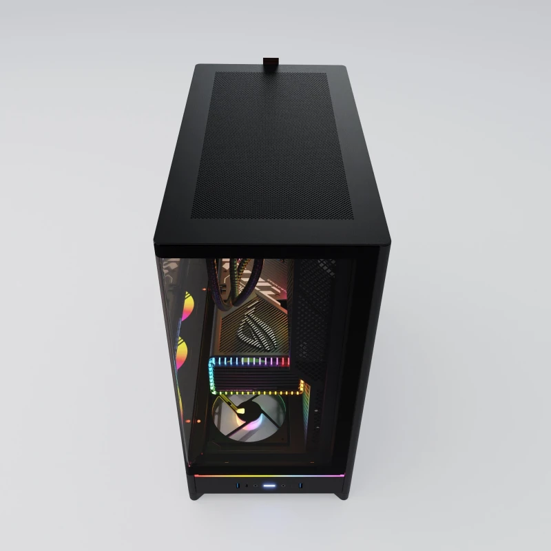 Image of CyberpowerPC CyberPowerPC VV2453 PC Intel Core Ultra 9 285K 32GB DDR5-SDRAM 2 TB SSD NVIDIA GeForce RTX 5090 Windows 11 Home Midi Tower Black VV2453