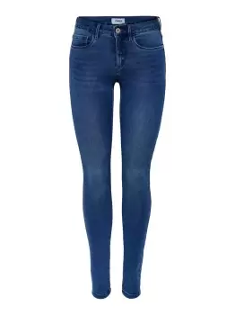 Image of ONLY Onlroyal Regular Skinny Fit Jeans Women Blue