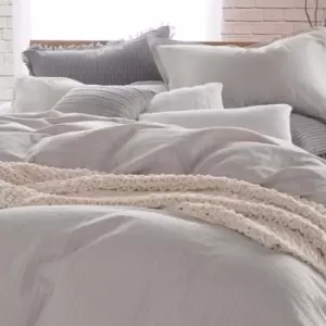 Image of DKNY Comfy Single Duvet Cover, Platinum