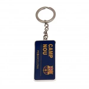 Image of FC Barcelona Keyring Camp Nou