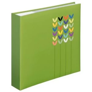 Image of Blossom Photo Album for 200 Photos in 10 x 15cm Format for 200 Photos Green