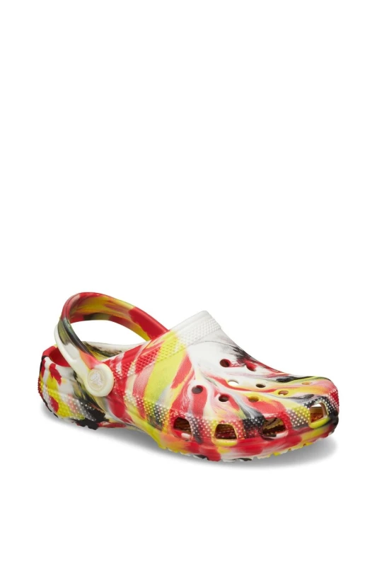 Image of Crocs Classic Marbled Clog Red