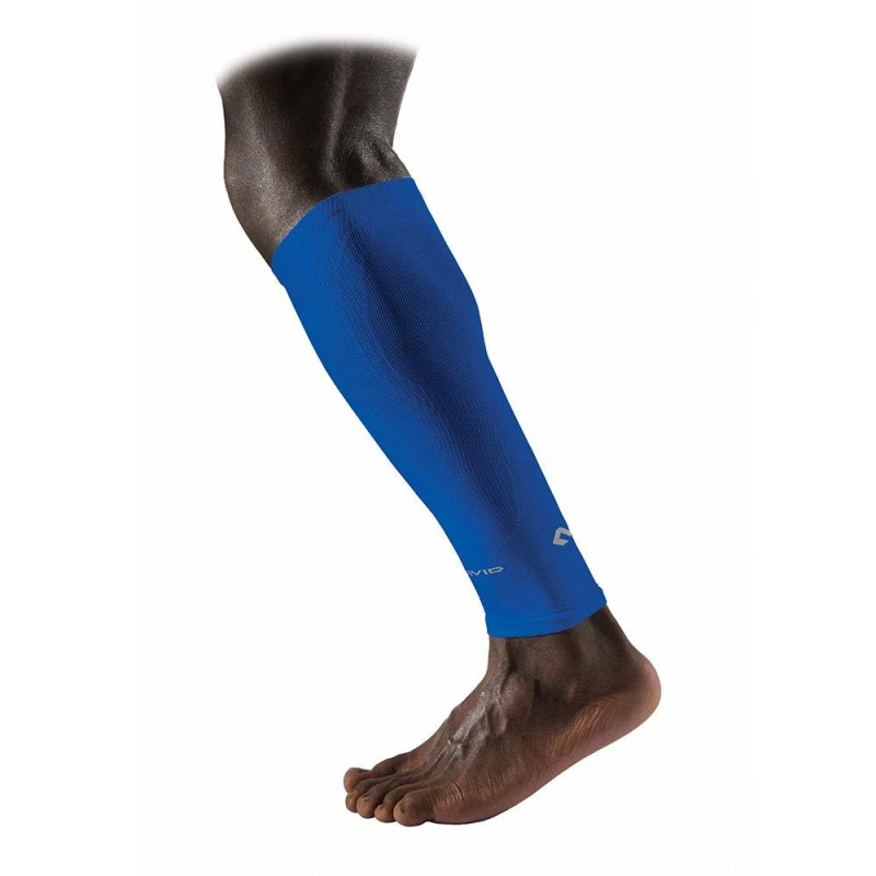 Image of McDavid Compression Calf Sleeves / Pair - Blue Blue L