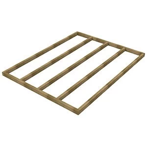 Image of Forest Garden Shed Base - 8ft x 6 ft