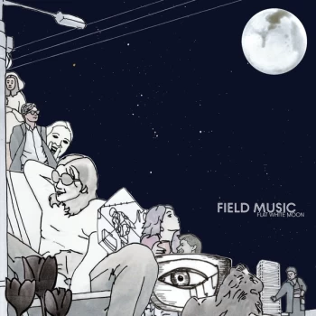 Image of Field Music - Flat White Moon Transparent Vinyl