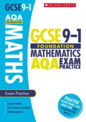 Image of Maths Foundation Exam practice book for AQA by Naomi Norman