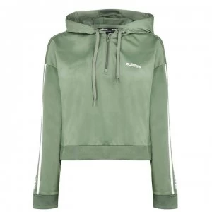 Image of adidas C90 Crop Hoodie Womens - Legacy Green