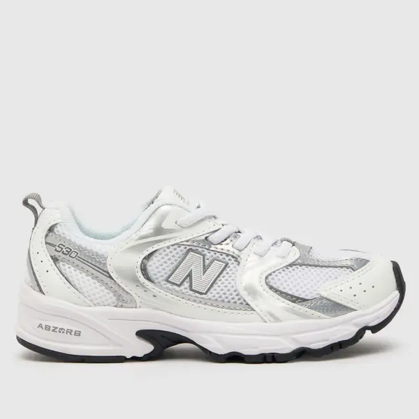 Image of New Balance white 530 Junior Trainers