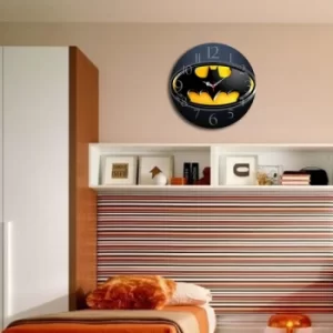 Image of MSCO-11 Multicolor Batman Decorative MDF Clock