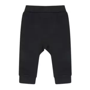 Image of Larkwood Childrens/Kids Sustainable Jogging Bottoms (2-3 Years) (Black)