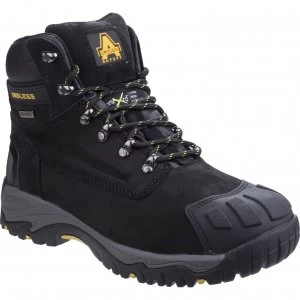 Image of Amblers Mens Safety FS987 Metatarsal Protection Waterproof Safety Boots Black Size 6