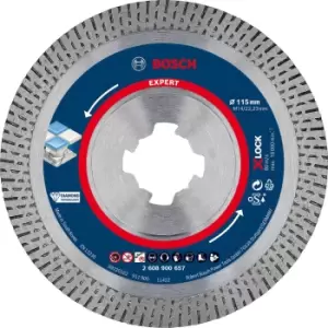 Image of Bosch Expert X Lock Best Diamond Cutting Disc for Hard Ceramics 115mm 1.6mm 22mm