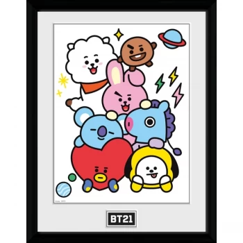 Image of BT21 - Characters Stack Collector Print