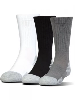 Image of Urban Armor Gear Mens Heatgear Tech Crew 3 Pack Socks Slate