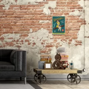 Image of Gentlemen Multicolor Decorative Metal Wall Accessory