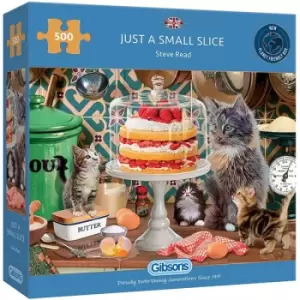 Image of Just a Small Slice Jigsaw Puzzle - 500 Pieces
