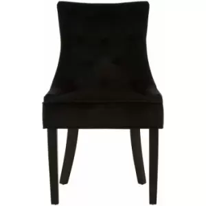 Image of Premier Housewares - Daxton Black Dining Chair