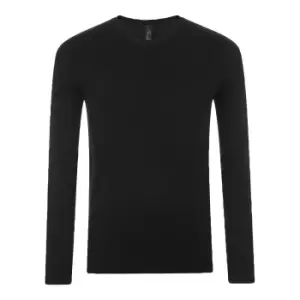Image of SOLS Mens Glory V Neck Sweater (S) (Black)
