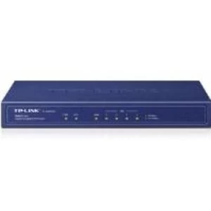 Image of TP-LINK SafeStream TL-R600VPN 5-Port Gigabit Broadband VPN Router Blue UK Plug