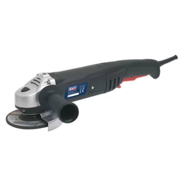 Image of Genuine SEALEY SG125EU Angle Grinder Ø125mm 1000W/230V with Schuko Plug