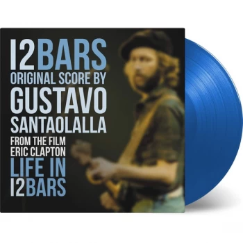 Image of Gustavo Santaolalla - Eric Clapton Life In 12 Bars Translucent Blue Vinyl