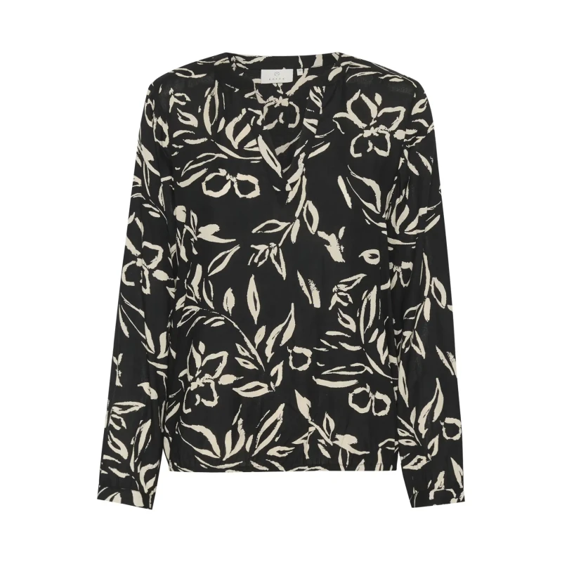 Image of Kaffe Womens blouse KAFFE Ditte Noir Female 36