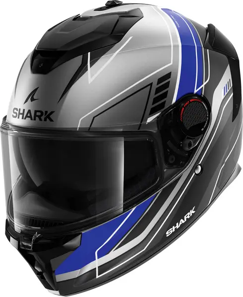 Image of Shark Spartan GT Pro Toryan Mat Anthracite Blue Black ABK Full Face Helmet Size L