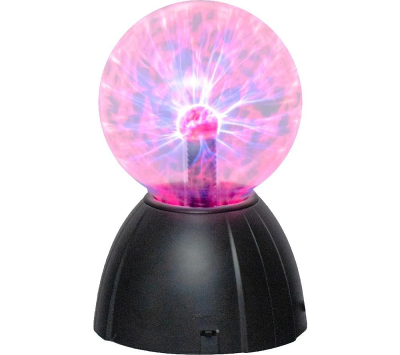 Image of GLOBAL GIZMOS 48929 5" Plasma Ball - Black & Red 5025301489298