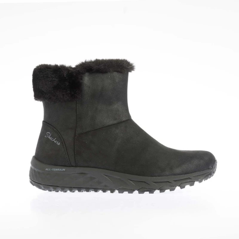 Image of Skechers Escape Plan - Cozy Collab Boots Black female UK 3