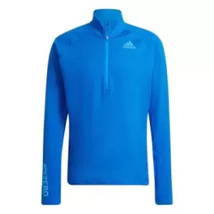 Image of adidas Zip Training Top Mens - Blue