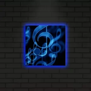 Image of 2828DACT-22 Multicolor Decorative LED Lighted Canvas Painting