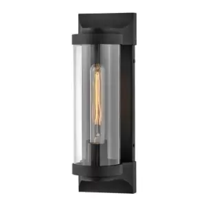 Image of Hinkley Pearson Outdoor Wall Lantern Textured Black, IP44