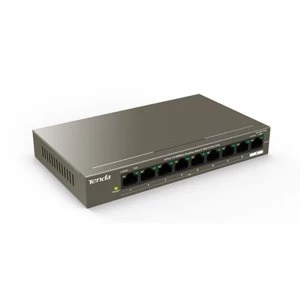 Image of Tenda TEF1109P-8-63W 9-Port 10/100Mbps Desktop Switch With 8-Port PoE