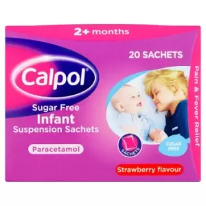 Image of Calpol Sugar Free Infant Suspension Sachets