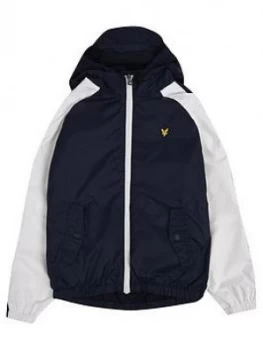 Image of Lyle & Scott Boys Colour Block Windcheater Jacket - Multi