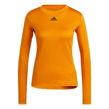 Image of adidas COLD. RDY Long-Sleeve Top Training Long-Sleeve Top - Focus Orange