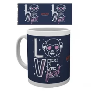Image of Emoji Love First Mug