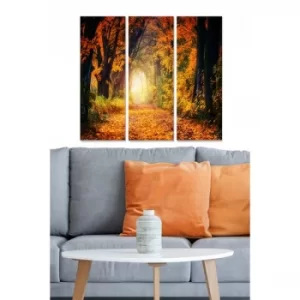 Image of MDF3186876 Multicolor Decorative MDF Painting (3 Pieces)