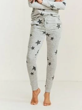 Image of Fatface Weston Star Print Pants - Grey