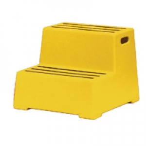 Image of Slingsby Plastic Safety Step 2 Tread Yellow 325097