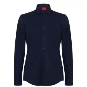 Image of Hugo Kenno Longsleeve Shirt - Blue
