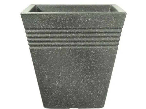 Image of Stewart 34cm Square Piazza Planter (Marble Green)